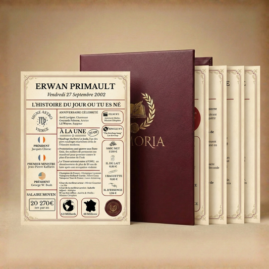 Memoria — Le Jour de Votre Naissance